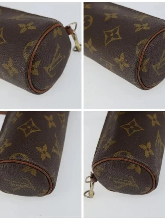 LOUIS VUITTON Monogram Papillon Pouch LV Auth - Picture 16 of 16